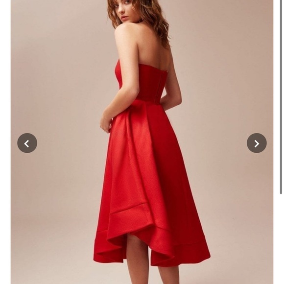 Cameo Collective Red Making Waves Dress size Small - Picture 3 of 13